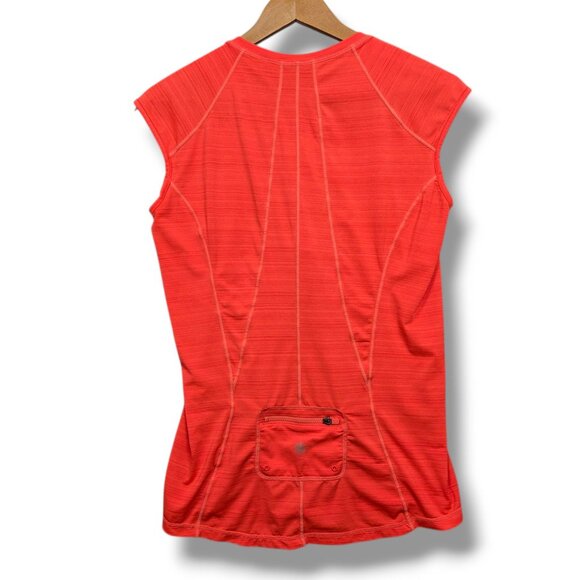 Athleta Pacifica UPF Tank 2 Womens Medium Orange Rash Guard - Picture 4 of 11